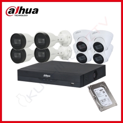 DAHUA 8-ch 1080p 2MP IP Network Camera Package